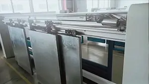 Приводы для телескопических раздвижных дверей